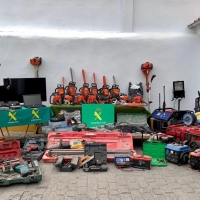 La Guardia Civil recupera el botín robado en Extremadura por una banda