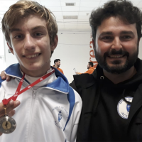 El extremeño Raúl García plata en el Campeonato de España de esgrima