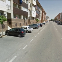 Nueva colisión entre una moto y un coche en Cáceres