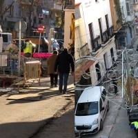 Cs Badajoz denuncia la falta de seguridad en las obras de la calle Santo Domingo