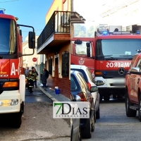 Incendio de vivienda en la localidad de Talavera la Real