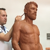 Proceso de creación de una escultura con Pablo Lapeña