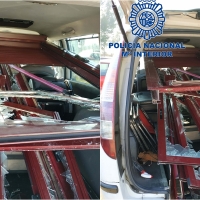 La Policía confirma el robo de puertas y ventanas anunciado por 7Días