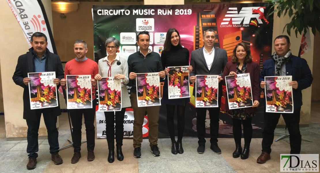 Villafranca de los Barros se une al circuito Music Run