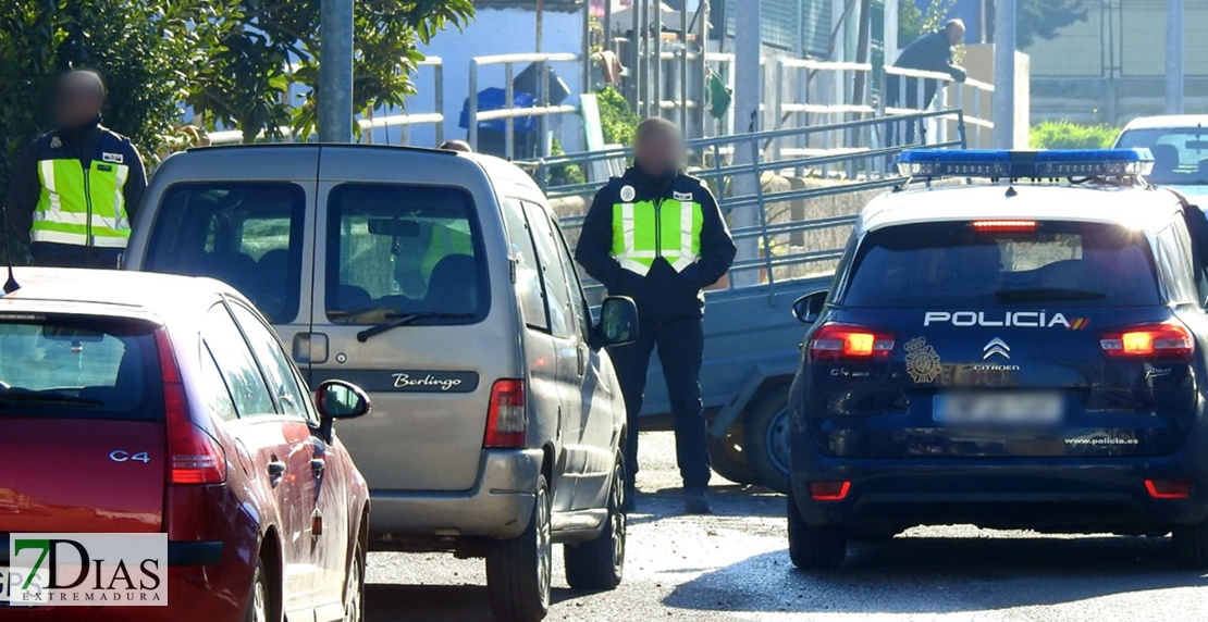 Operación antidroga en la barriada de San Roque (Badajoz)