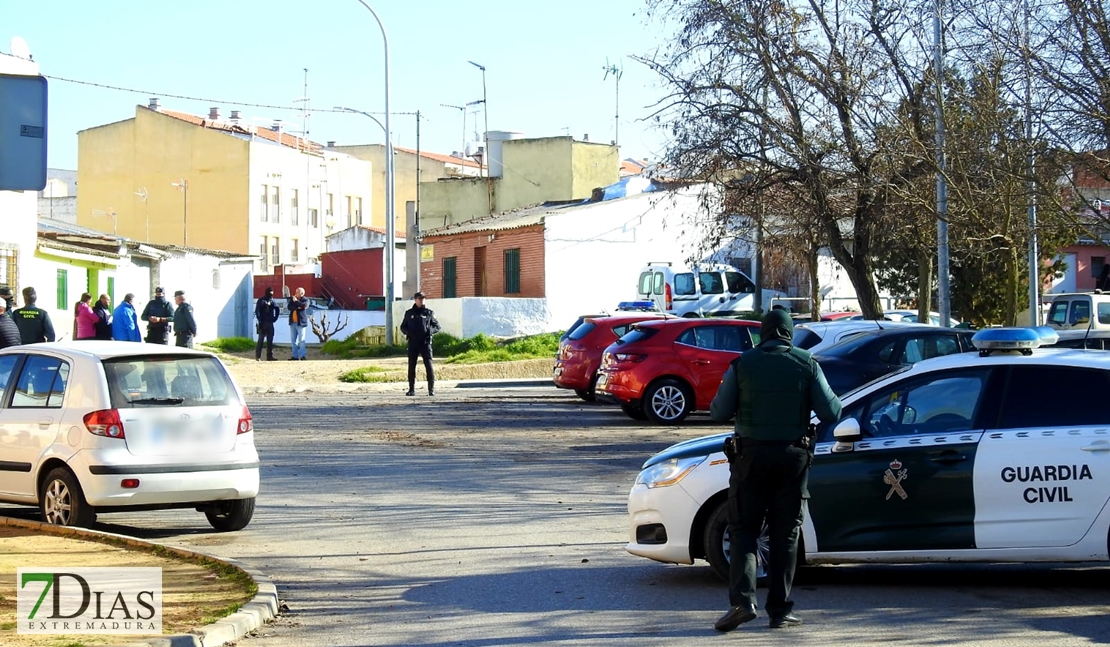 Operación antidroga en la barriada de San Roque (Badajoz)