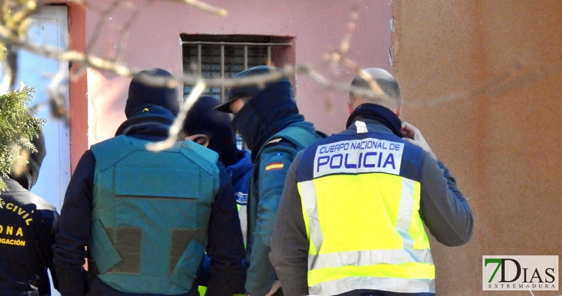 Operación antidroga en la barriada de San Roque (Badajoz)