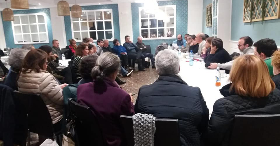 PSOE de Zafra acerca su campaña electoral a las asociaciones culturales