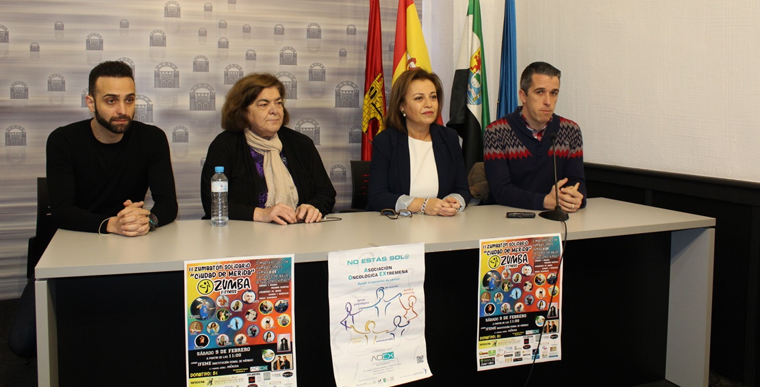 Zumbaton Solidario a beneficio de la Asociación Oncológica extremeña