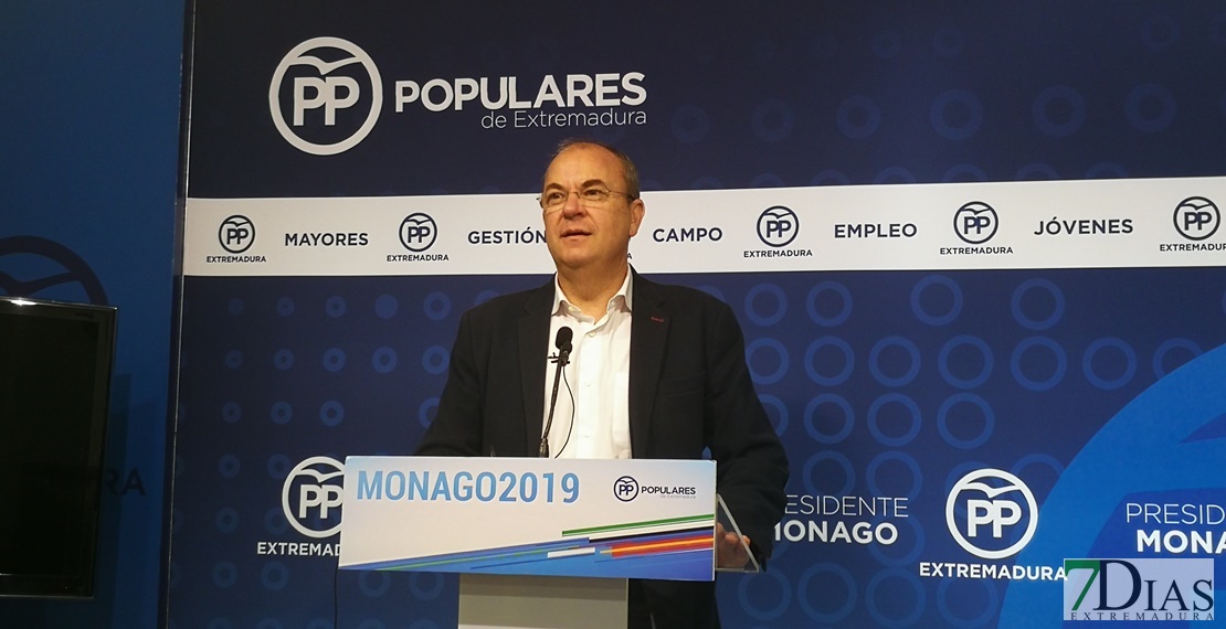 Monago: “Sánchez no convocará elecciones hasta ajustar con los barones los resultados de las autonómicas”