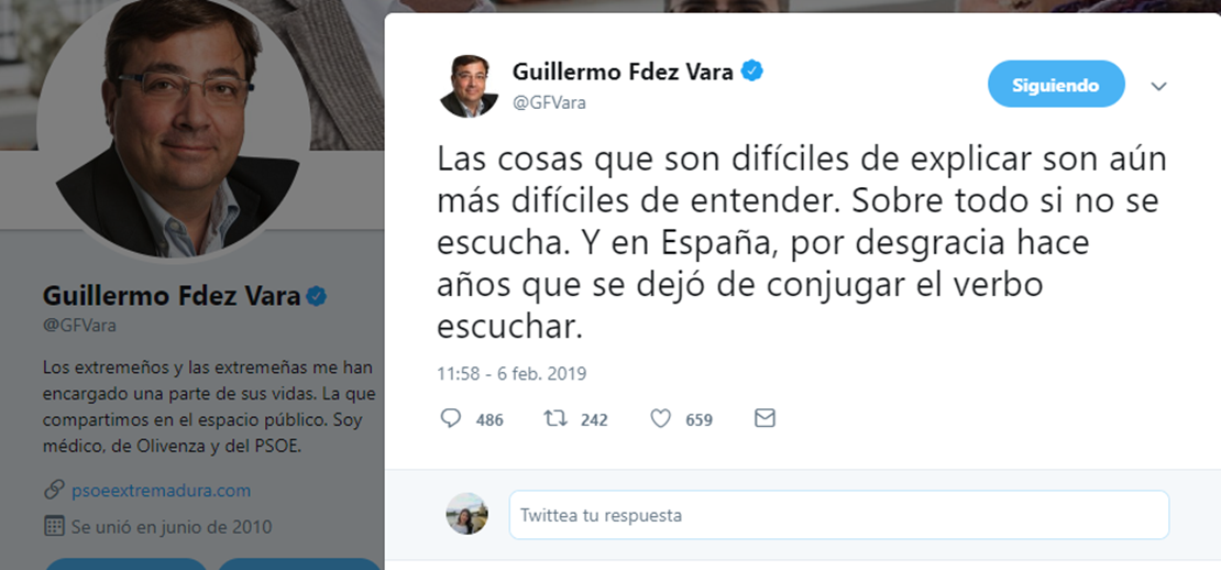 Vara sobre el relator: “Lo que es difícil de explicar, aún es más difícil de entender”