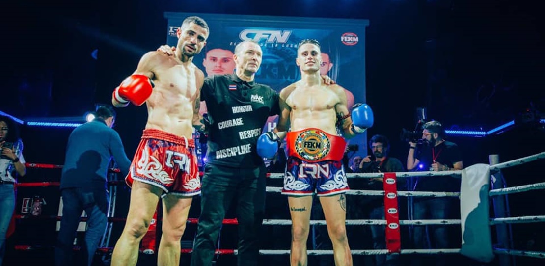 El emeritense Sanfelix se proclama campeón de España de Muay Thai