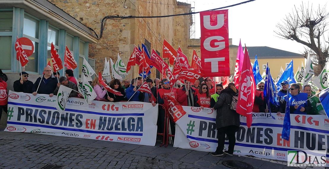 Funcionarios de prisiones se manifestarán ante la visita de Grande Marlaska a Badajoz