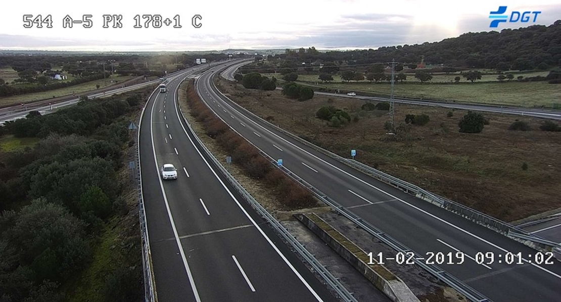 Extremadura amanece con problemas en las carreteras