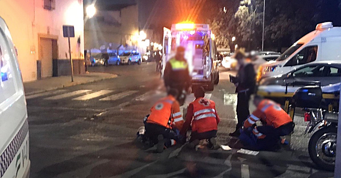 Una colisión deja un herido en Badajoz