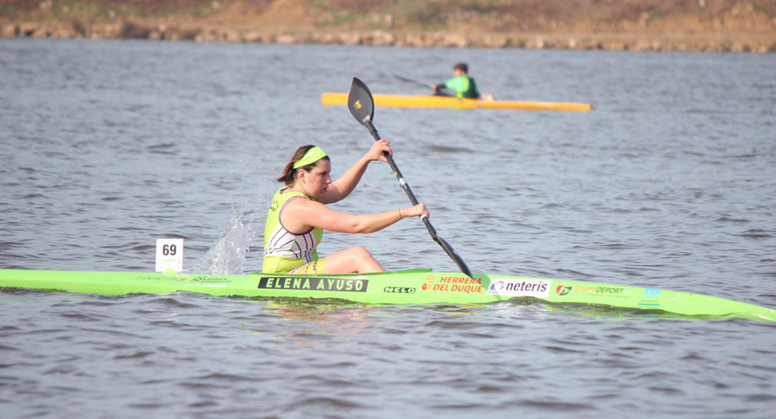 Elena Ayuso comienza 2019 subiendo a lo más alto del podio