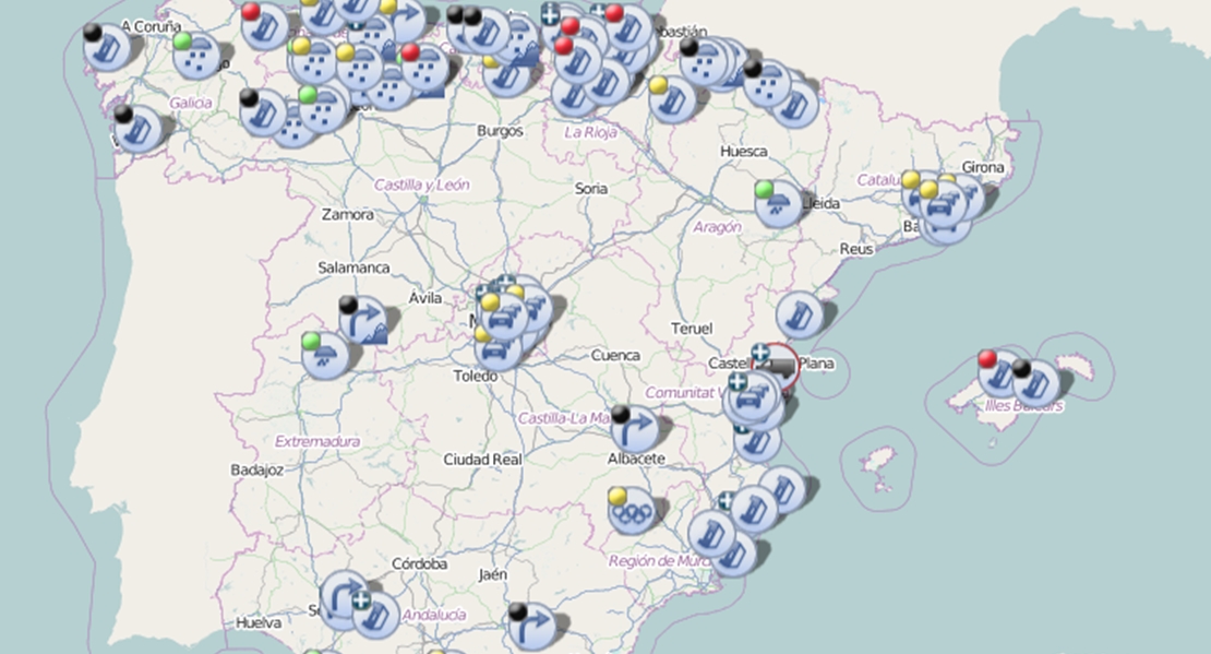 Niebla en la autovía del norte de Extremadura