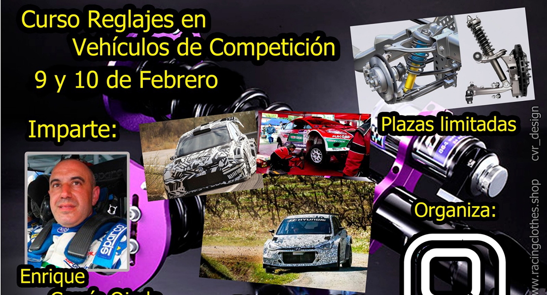 Plasencia albergará un curso de reglajes en vehículos de competición