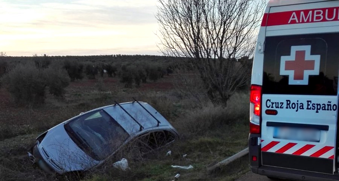 Dos heridos en un accidente en Tierra de Barros