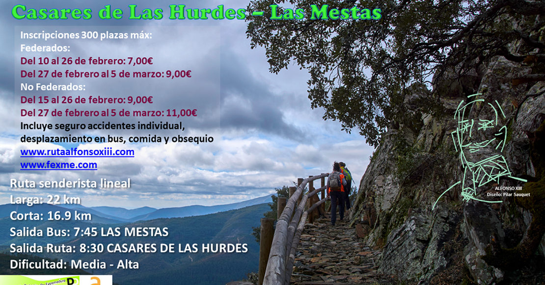 Una comitiva de caballeros volverá a cruzar las Hurdes en la III Ruta Alfonso XIII