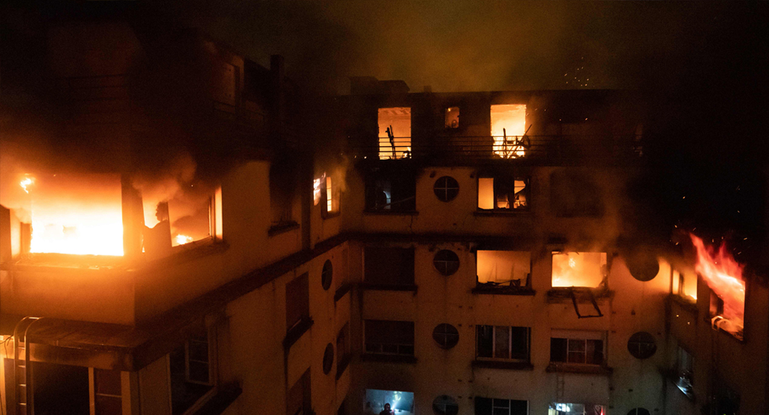 Al menos ocho muertos en un incendio intencionado en París