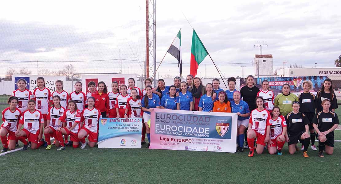 Elvas, Campo Maior y Badajoz se unen a través del fútbol