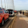 Imágenes del hallazgo de un cuerpo sin vida en el Río Guadiana su paso por Badajoz