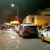 Se accidenta un policia nacional en el centro de Badajoz