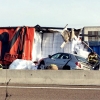 Imágenes del accidente en la autovia A-5