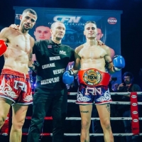 El emeritense Sanfelix se proclama campeón de España de Muay Thai