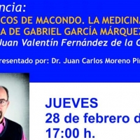 Conferencia en Plasencia sobre la medicina en el realismo mágico de Gabo