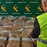 Interceptado un correo con 24 kilos de picadura para hacer cigarrillos en Badajoz