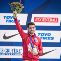 El extremeño Álvaro Martín, candidato a mejor atleta español del año