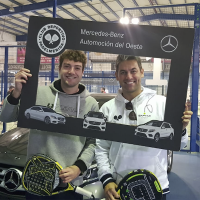 Más de 150 padelistas se exhiben en el Automoción del Oeste Mercedes Benz 2019