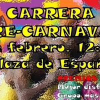 Carrera Pre-carnaval en Llerena