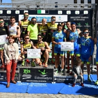 El Triatlón Don Benito y el Capex brillan en Arroyo de la Luz
