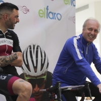 Miguel Ángel Rodríguez de la Calle se suma al reto solidario de Rubén Tanco