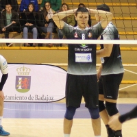 Lázaro Amorós, del Pacense Voleibol, mejor bloqueador de la categoría