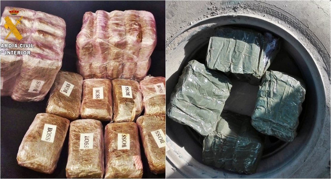 La Guardia Civil detiene a dos caurienses con cuatro kilos de hachís