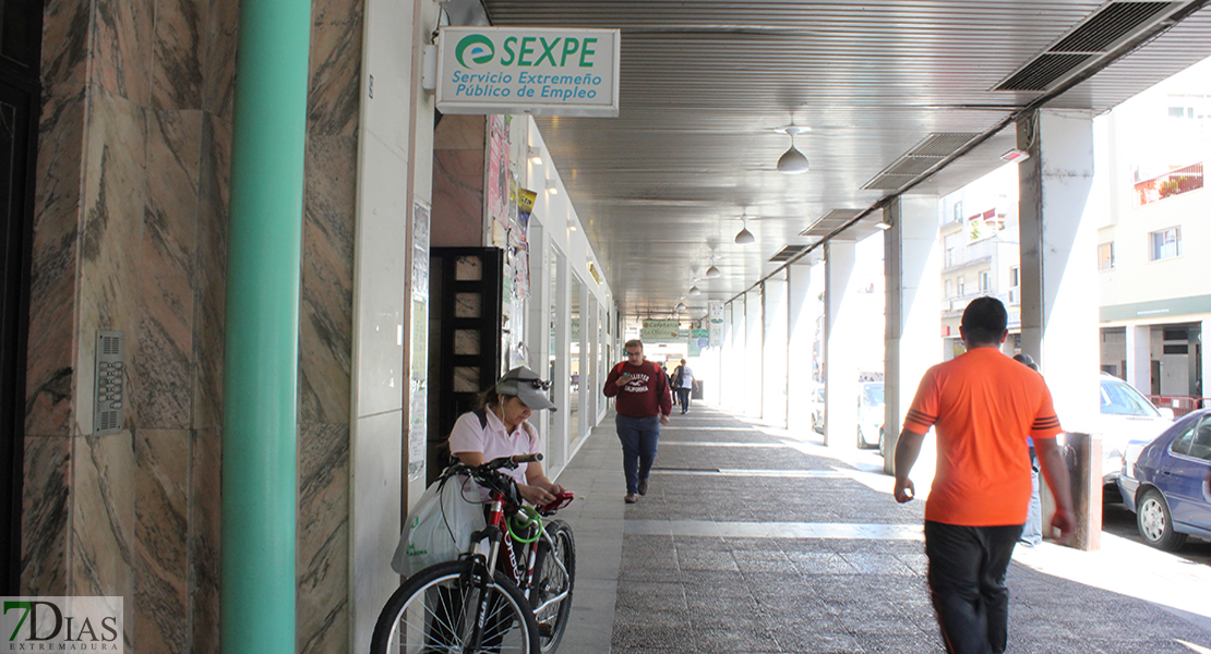 Aumenta en 4.624 personas el paro registrado en Extremadura