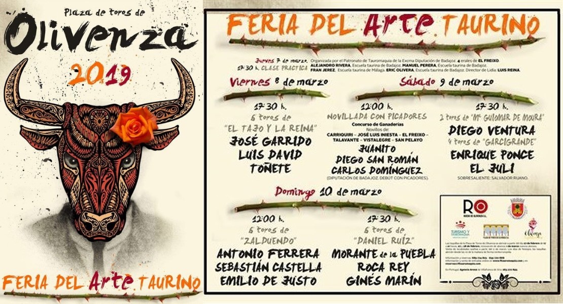 Padilla presente en la XXIX Feria del Toro de Olivenza