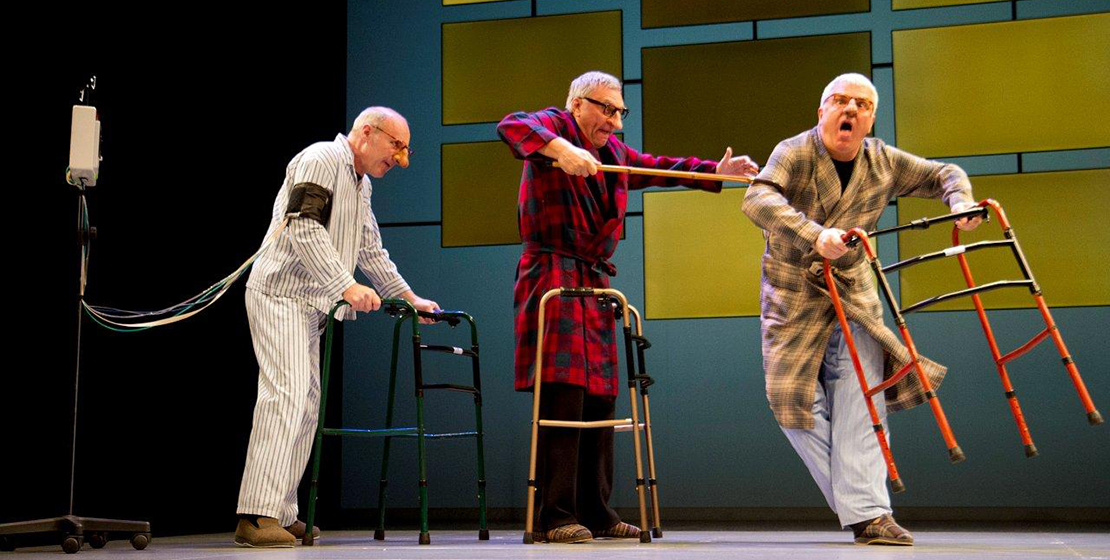‘Al borde del colapso respiratorio’ con el grupo teatral Tricicle