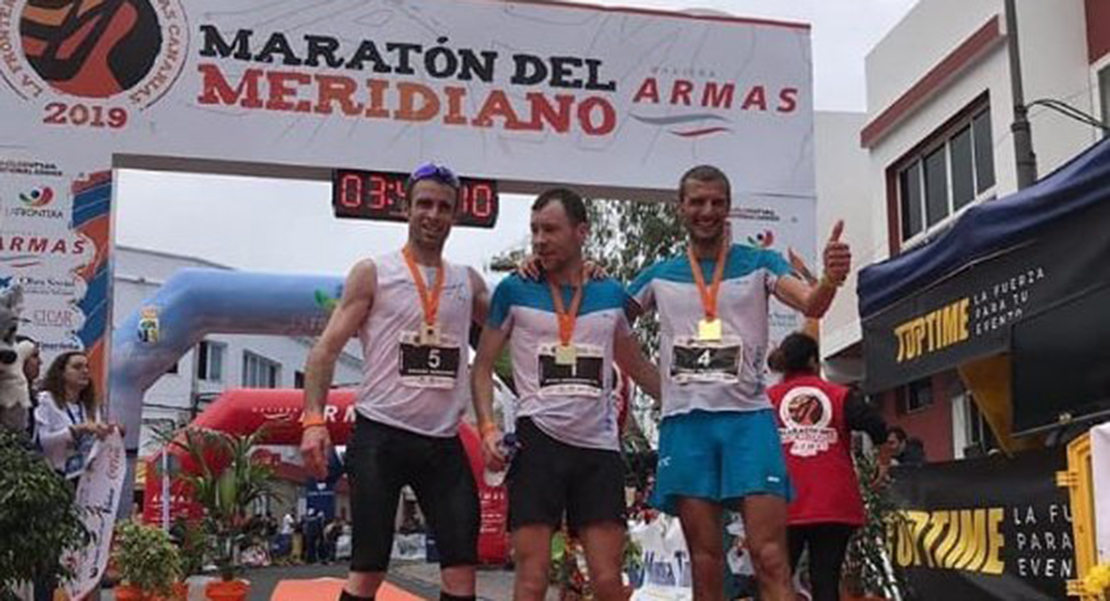 El extremeño Pablo Villalobos consigue el bronce en la Maratón del Meridiano