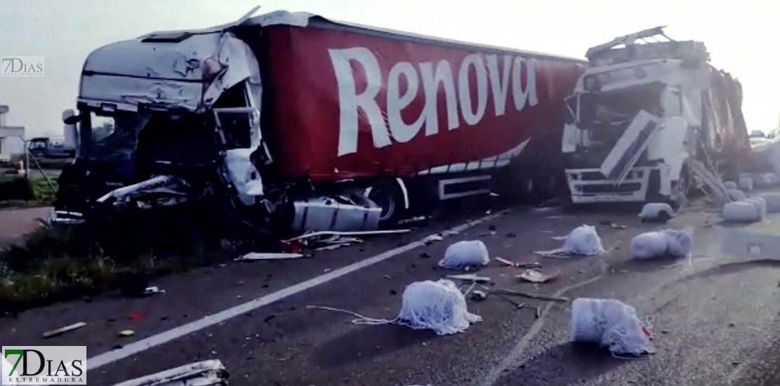 Imágenes del accidente en la autovia A-5