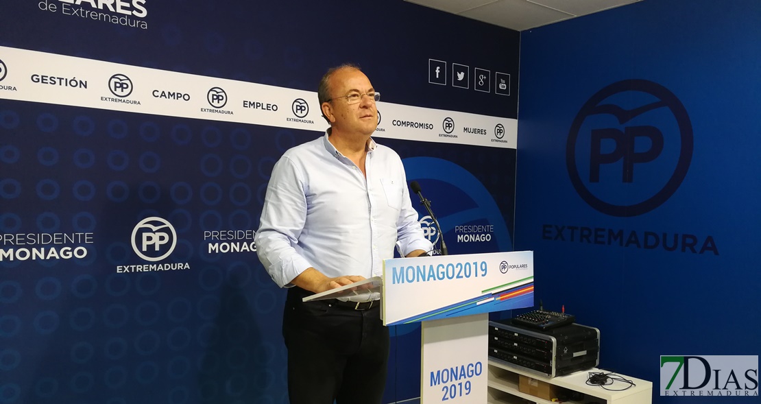 Monago advierte que tras las elecciones Sánchez y Vara cerrarán Almaraz