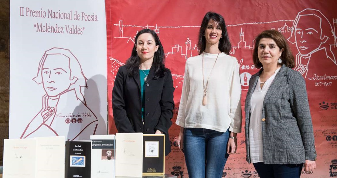 Tres extremeños entre los finalistas del II Premio Nacional de Poesía ‘Meléndez Valdés’