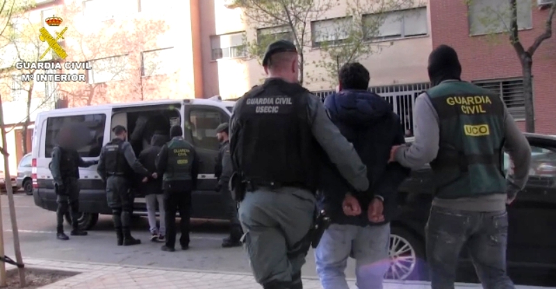 Desarticulado un clan familiar especializado en el robo de vehículos