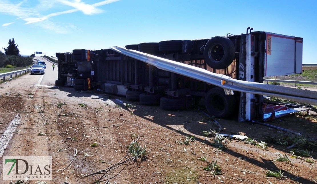 Salva su vida de milagro tras sufrir un accidente en la A-5