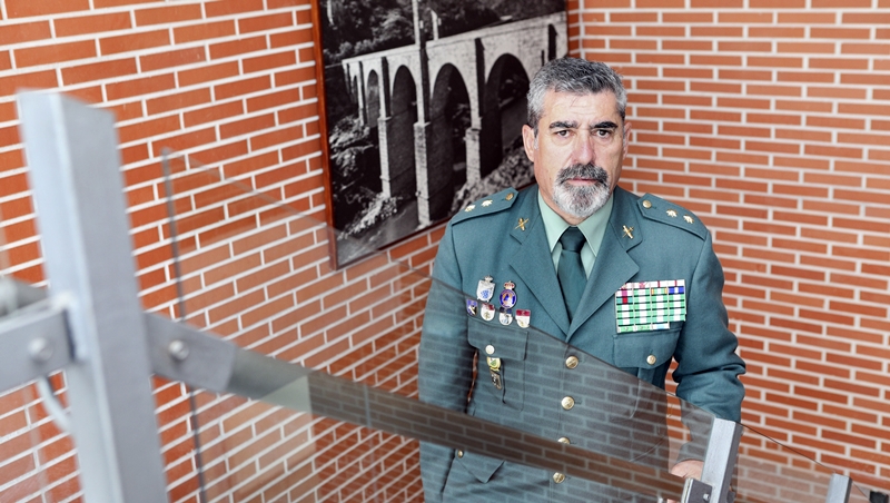 El teniente coronel Núñez Berrocal cede el puesto a la comandante Pascual Ruiz