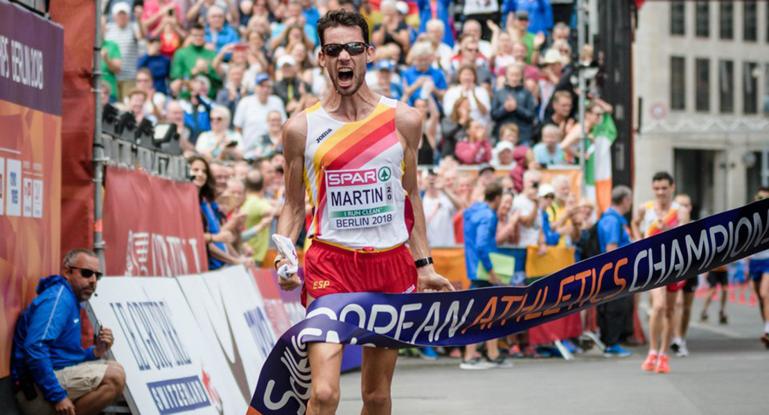 El extremeño Álvaro Martín nombrado mejor atleta español del año